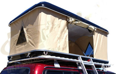 二重層印刷される自動堅い上車のテント、3人の屋根の上のテントの習慣