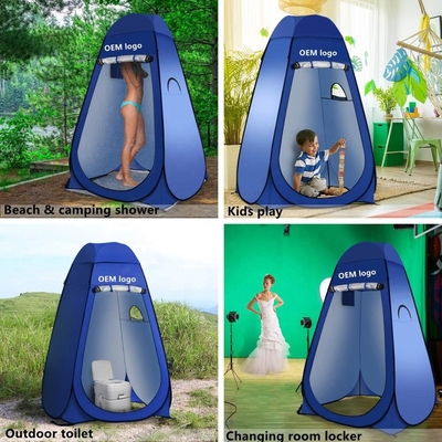 浜によってはプライバシーの丈夫な洗面所のテント、プライバシー浜のテントが現れる