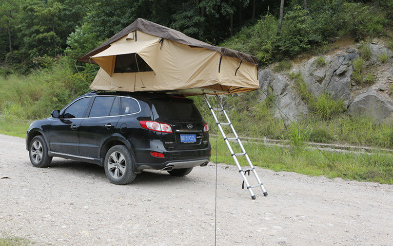 柔らかい延長4x4屋根の上のテント、車のための60KG探険のテント
