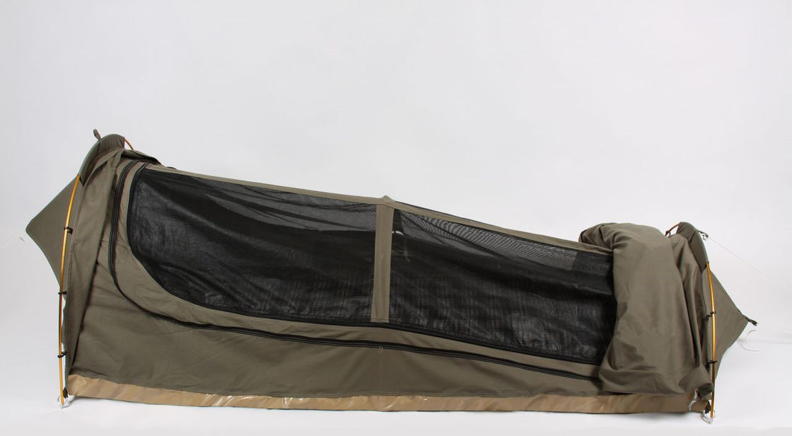 アルミ合金またはガラス繊維ポーランド人が付いている4WD付属品のキャンバスの盗品のテント