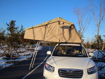 ステンレス鋼のポーランド人の文書が付いている4x4屋根の上のテントを折る延長
