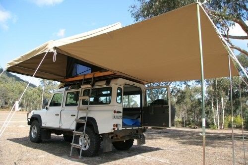紫外線50+ルーフ ラックのキャンプ テント、ジープの屋根はテントの流行の設計を取付けました