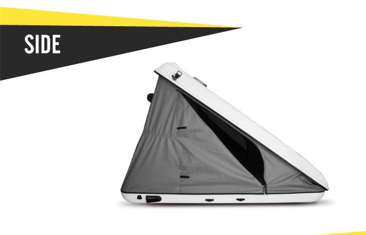 HA125sの堅い貝車の屋根のテント、形づく自動堅い屋根の上のテントの三角形